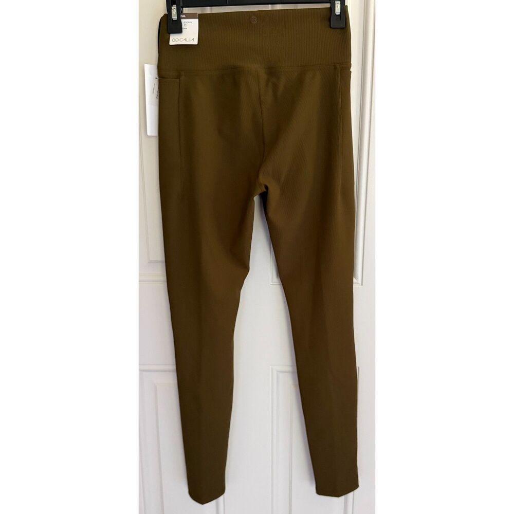 New! Calia Women's Essential High Rise Ribbed Legging size M